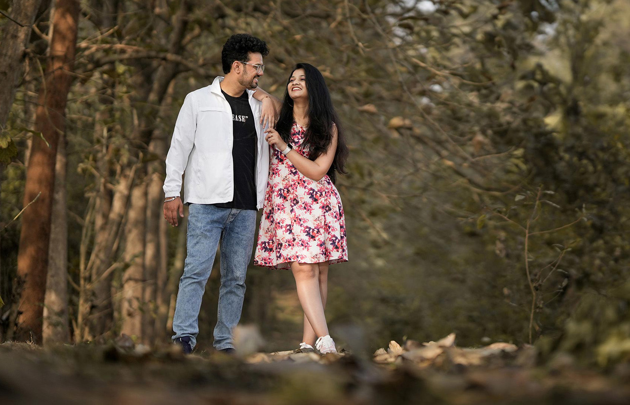 pre wedding photography of Pratik & Ankita